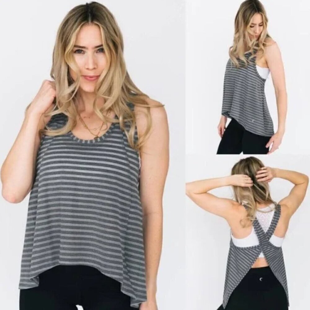 ZYIA | Active Split Back Tank Top | Sz. M